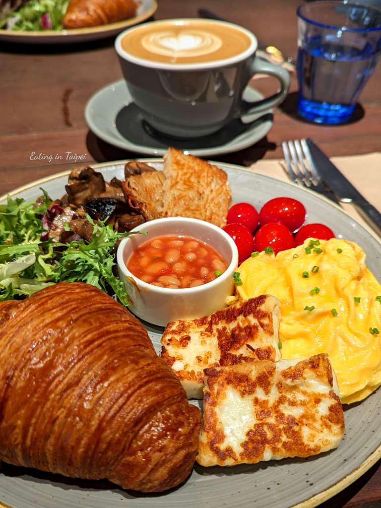 Supranormal bakery cafe aussie style big brekkie cheese