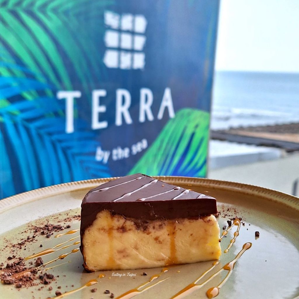 TERRA by the Sea chocolate basque